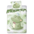 Pościel dziecięca bawełna 100x135 Krokodyl