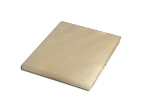 Prześcieradło satynowe bez gumki Satyn Dream 160x220 Kremowy