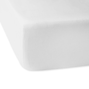 Prześcieradło satynowe z gumką Satyn Dream 220x200 Biały