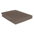 Prześcieradło Satyn Dream 120x200 z gumką Sepia