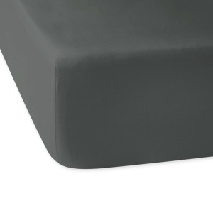 Prześcieradło satynowe z gumką Satyn Dream 220x200 Jasny Szary