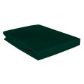 Prześcieradło Satyn Dream 220x200 z gumką Butelkowa zieleń