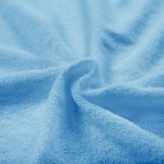Prześcieradło bawełniane z gumką Frotte Premium 180x200 Jasny Niebieski
