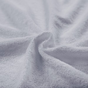 Prześcieradło bawełniane z gumką Frotte Premium 220x200 Popielowy