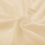 Prześcieradło bawełniane z gumką Frotte Premium 180x200 Ecru