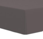 Prześcieradło bawełniane Jersey Elastan z gumką 140x200 Antracytowy