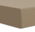Prześcieradło Jersey Elastan z gumką 90x200x30 Brąz