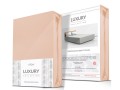 Prześcieradło Jersey Elastan z gumką 90x200x30 Róż