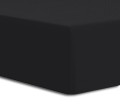 Prześcieradło Jersey Elastan z gumką 90x200x30 Czarny