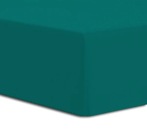 Prześcieradło bawełniane Jersey Elastan z gumką 180x200 Zielony