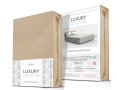Prześcieradło Jersey Elastan z gumką 220x200x30 Piaskowy