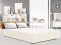 Prześcieradło Jersey Elastan z gumką 220x200x30 Ecru