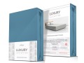 Prześcieradło Jersey Elastan z gumką 220x200x30 Niebieski
