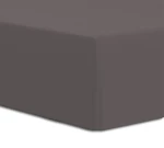 Prześcieradło bawełniane Jersey Elastan z gumką 220x200 Antracytowy