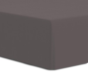 Prześcieradło bawełniane Jersey Elastan z gumką 220x200 Antracytowy