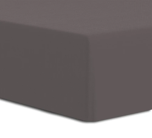 Prześcieradło Jersey Elastan z gumką 220x200x30 Antracyt