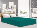 Prześcieradło Jersey Elastan z gumką 220x200x30 Zielony