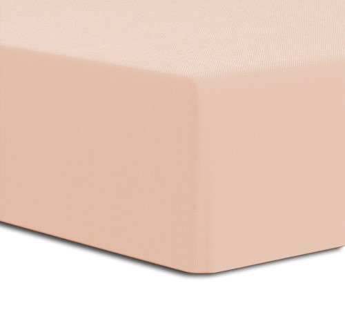 Prześcieradło Jersey Elastan z gumką 220x200x30 Róż