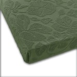 Prześcieradło żakardowe Tulipan 150x205 Zielony