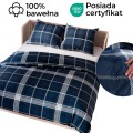 Pościel satyna bawełniana HOME SWEET HOME 100% bawełna 160x200 Kadena