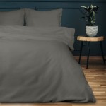Pościel Satyna bawełniana SATYNLOVE CLASSIC 140x200 Grey
