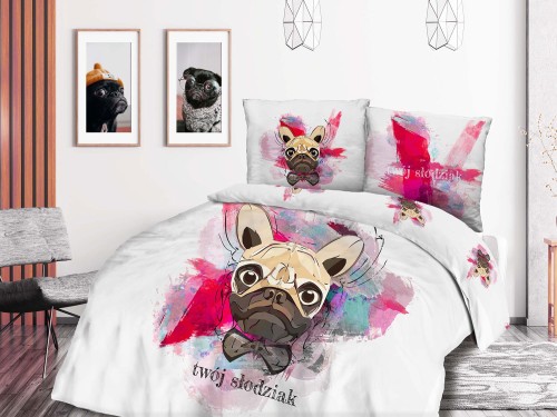 Pościel bawełniana PANELOVE 140x200 WZÓR