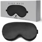 Opaska do spania Waya Extra Soft 3D Czarna