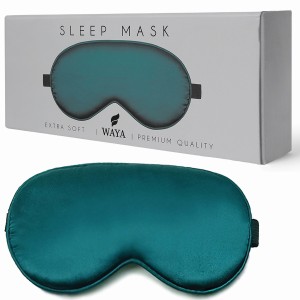 Opaska do spania Waya Extra Soft 3D Zielona