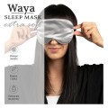 Opaska do spania Waya Soft Srebrna