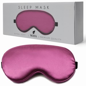 Opaska do spania Waya Extra Soft 3D Fioletowa