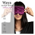 Opaska do spania Waya Soft Fioletowa