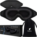 Opaska do spania Waya 3D Premium v2 Czarna