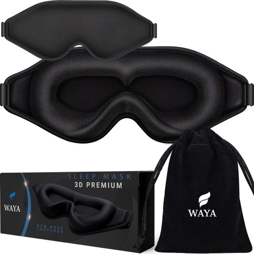 Opaska do spania Waya 3D Premium v2 Czarma