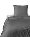 Luksusowa pościel z Makosatyny 160x200 Szara