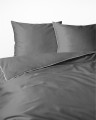 Luksusowa pościel z Makosatyny 220x200 Szara