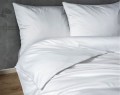 Luksusowa pościel z Makosatyny 220x200 Biała