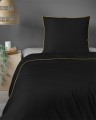 Luksusowa pościel z Makosatyny 180x200 Czarna