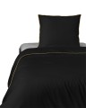 Luksusowa pościel z Makosatyny 180x200 Czarna