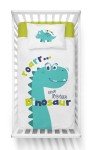 Pościel dziecięca Maya Moo bawełniana 90x120 Wesoły Dino
