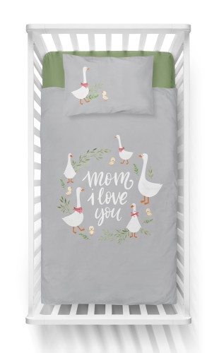 Pościel dziecięca Maya Moo bambusowa 90x120