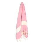 Fouta Tunezyjska Diamond - Ręcznik Plażowy 100x200 Pareo Różowy