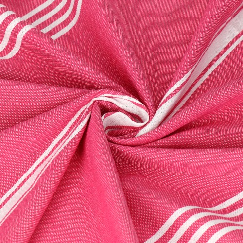 Fouta Tunezyjska Sahara Breeze - Ręcznik Plażowy 100x200 Pareo Fuksja