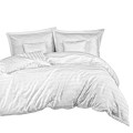 Pościel Satyna bambusowa Bamboo Dream 220x200 Stripe White