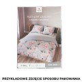 Pościel satyna bawełniana HOME SWEET HOME 160x200 Marigold