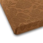 Prześcieradło żakardowe Tulipan 175x220 Brązowy