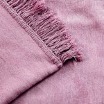 Koc bawełniany Cotton Cloud 150x200 Wrzosowy