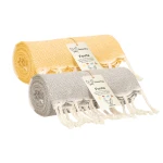 Zestaw 2 ręczników plażowych typu fouta (10% taniej) dobierz kolory