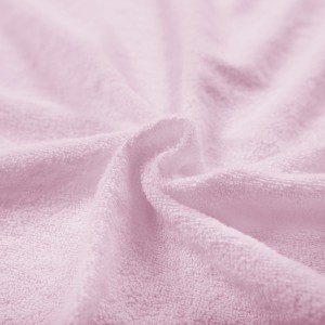 Prześcieradło bawełniane z gumką Frotte Dream 220x200 Wrzosowy