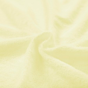 Prześcieradło bawełniane z gumką Frotte Dream 220x200 Kremowy